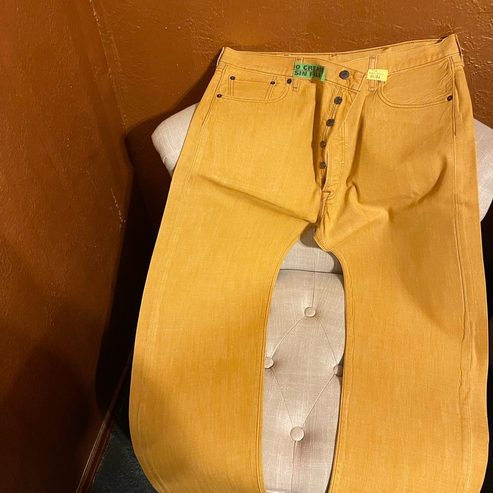 Mens Levis 501 W38 L34 Pressed From Dry Cleaner